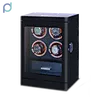 Fingerprint Lock Protector Watch Winder 4 Slots  Automatic Watch WInder Box with Light